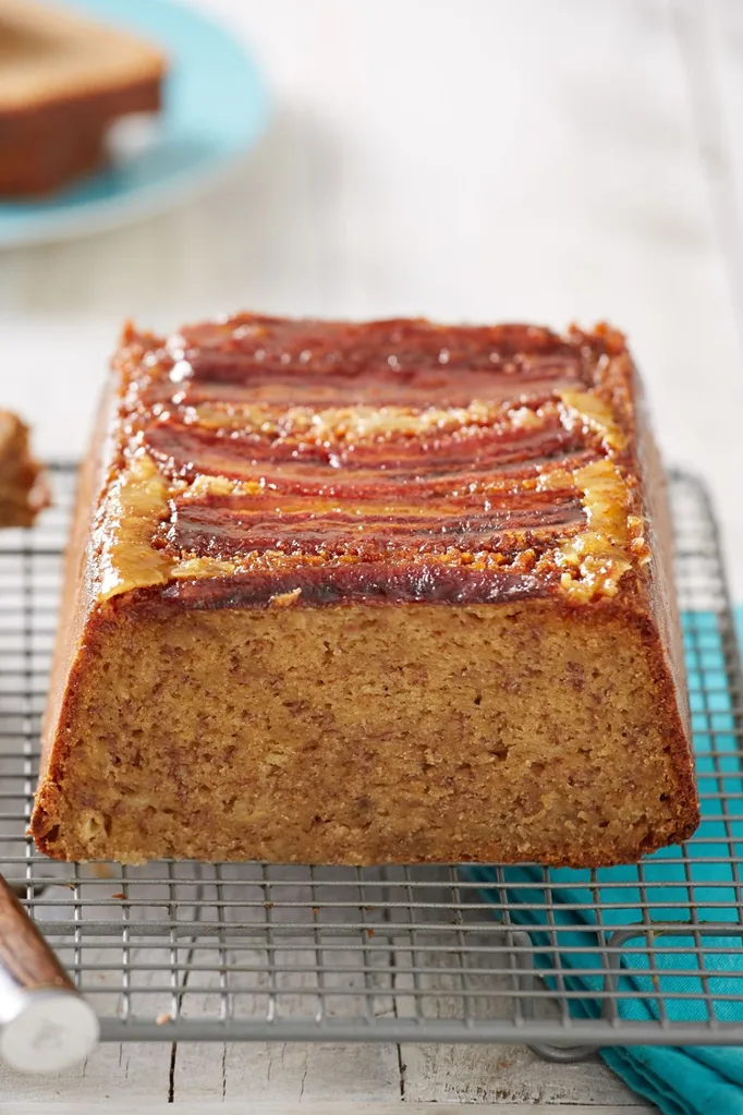 upside down banana bread