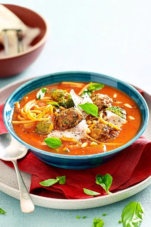 quick pasta recipe meatball and pasta soup