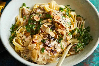 Easy chicken stroganoff
