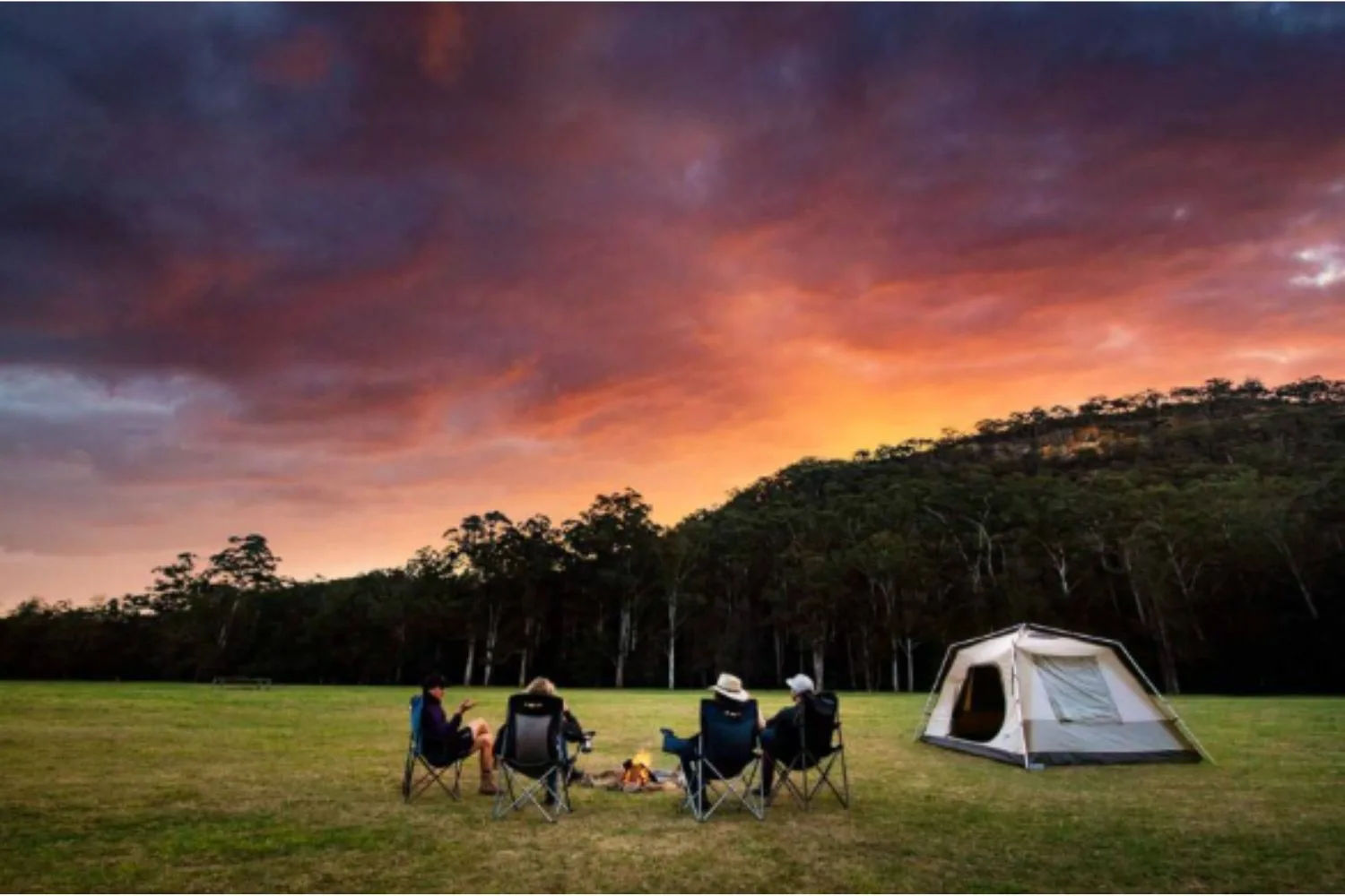 Glenworth valley camping spot nsw