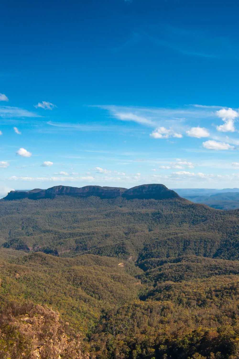 blue mountains national park camping spot