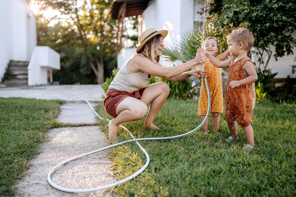 Consider how you'll use your backyard now and in the years to come.
