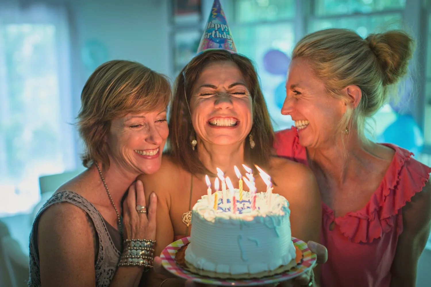friends birthday celebration