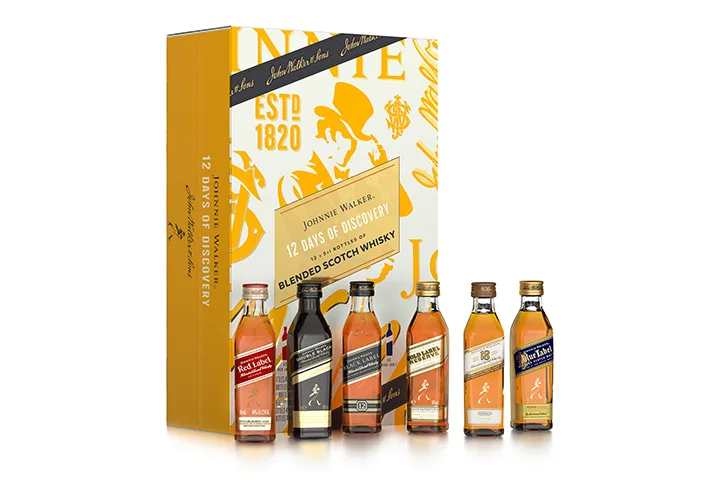 Johnnie Walker 12 Days Of Discovery Whisky Advent Calendar