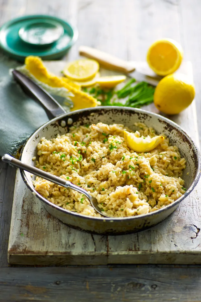 crab risotto recipe