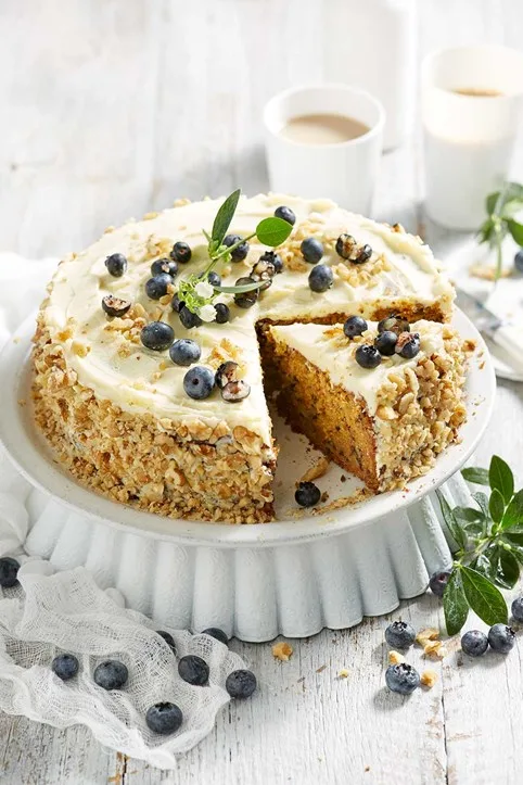 lemon walnut cake