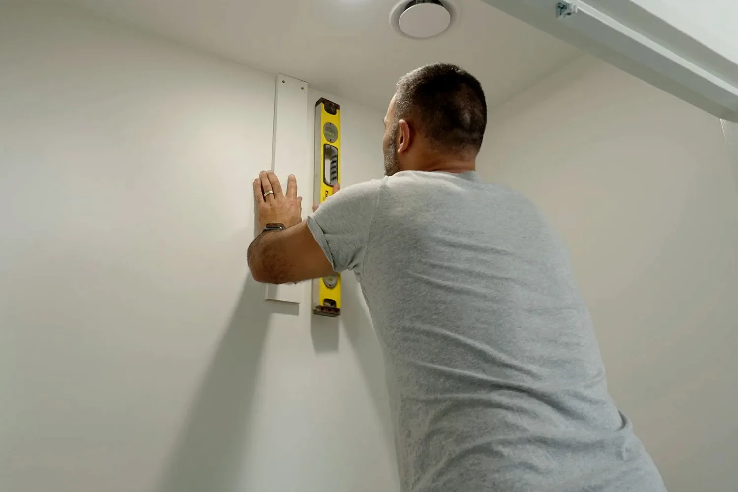 Adam shows you how to plaster a wall