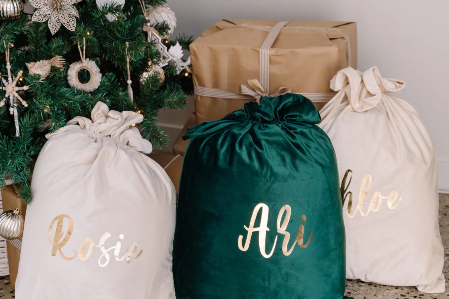 velvet santa sacks hardtofind
