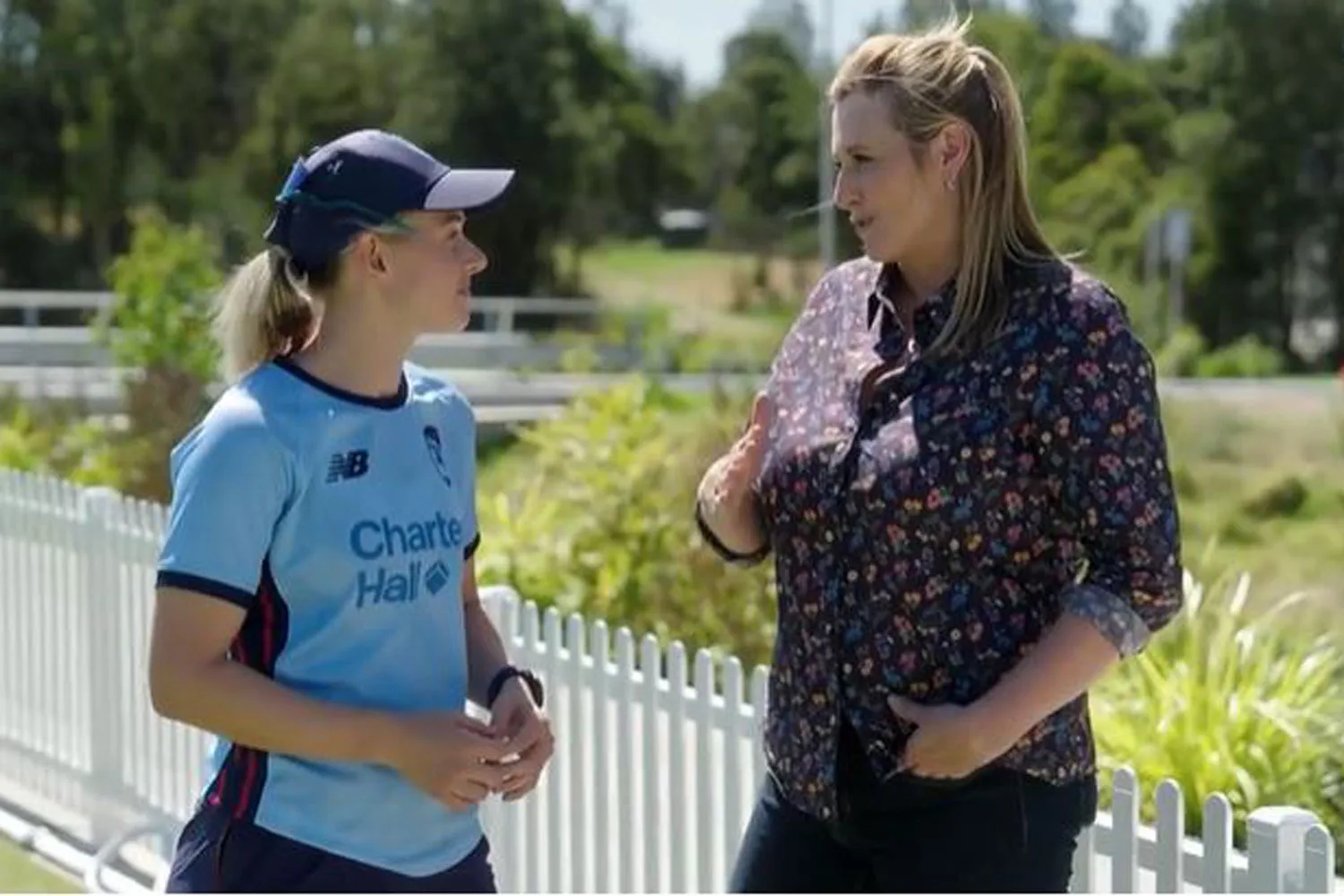 Joh meets one-woman wonder Maitlan Brown