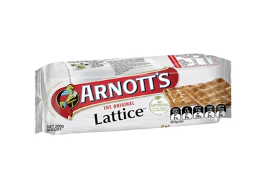 The perfect substitute for Arnott’s lattice biscuits