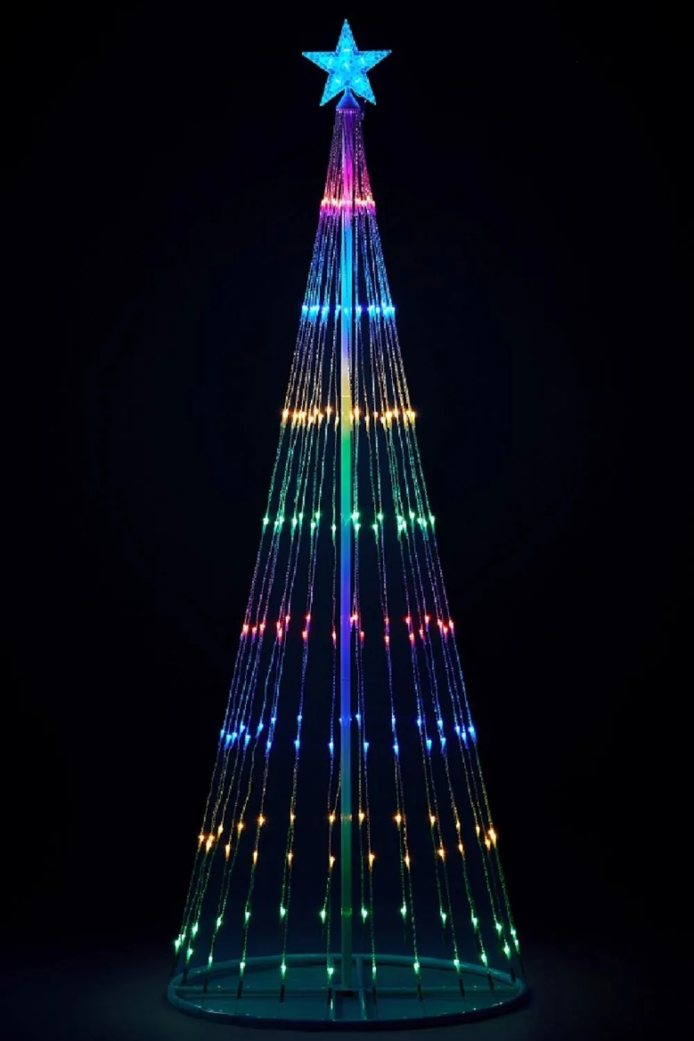 Multi Colour Digital LED Christmas tree