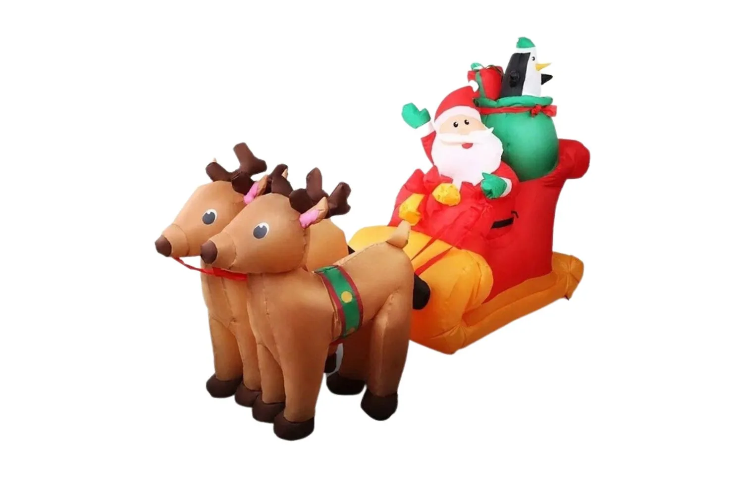 inflatable santa sleigh
