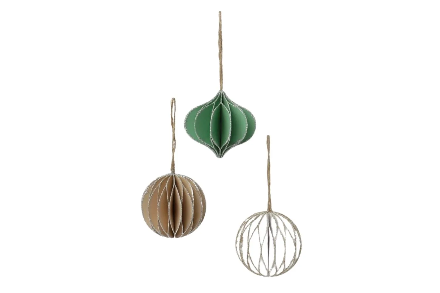 australian house and garden accordion ornaments