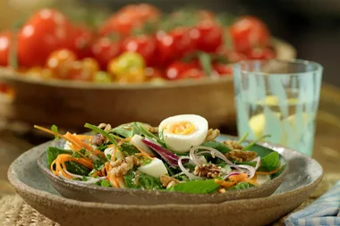 The easiest way to peel hard-boiled eggs