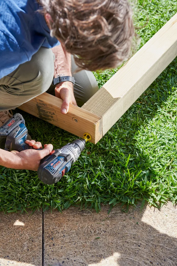 step 3 garden merbau screen