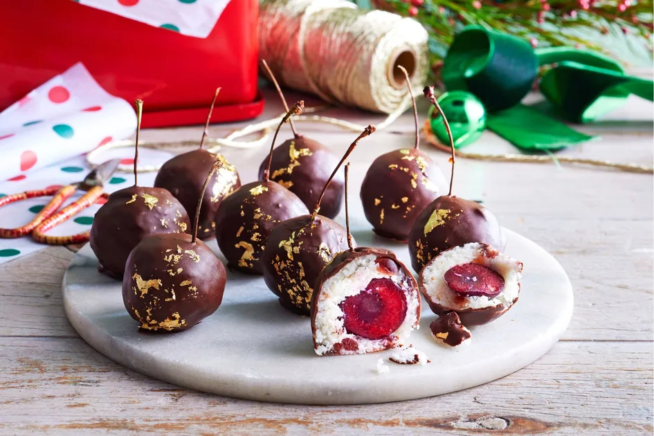 Choc Coconut Cherry Liqueur Bites Recipe - Better Homes & Gardens Australia