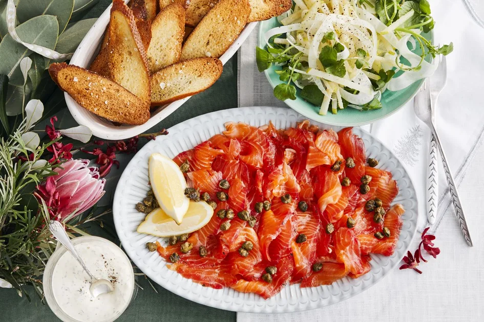 Cured Trout Recipe With Horseradish Cream Recipe - Better Homes & Gardens Australia