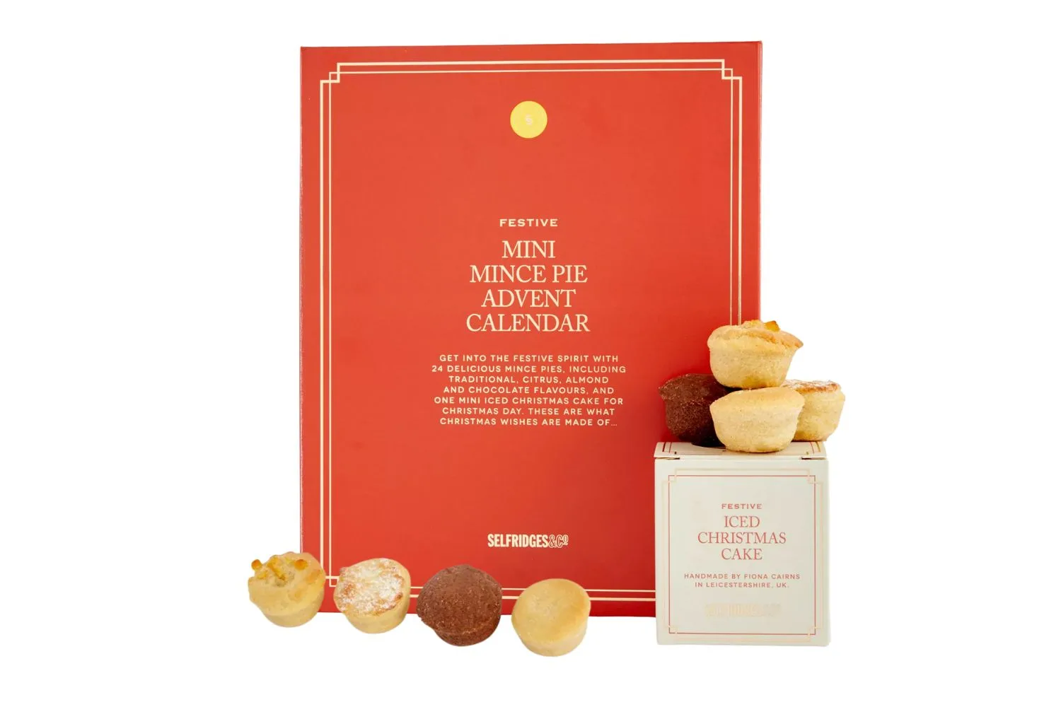 Mini mince pie 12 days of Christmas advent calendar