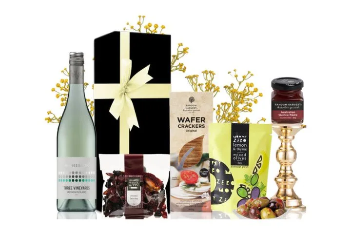 Hard to find wine Christmas hamper