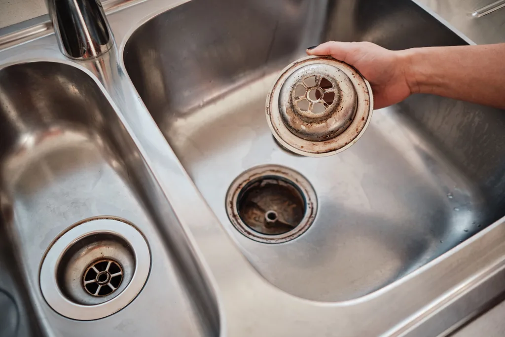 dirty kitchen sink gnats