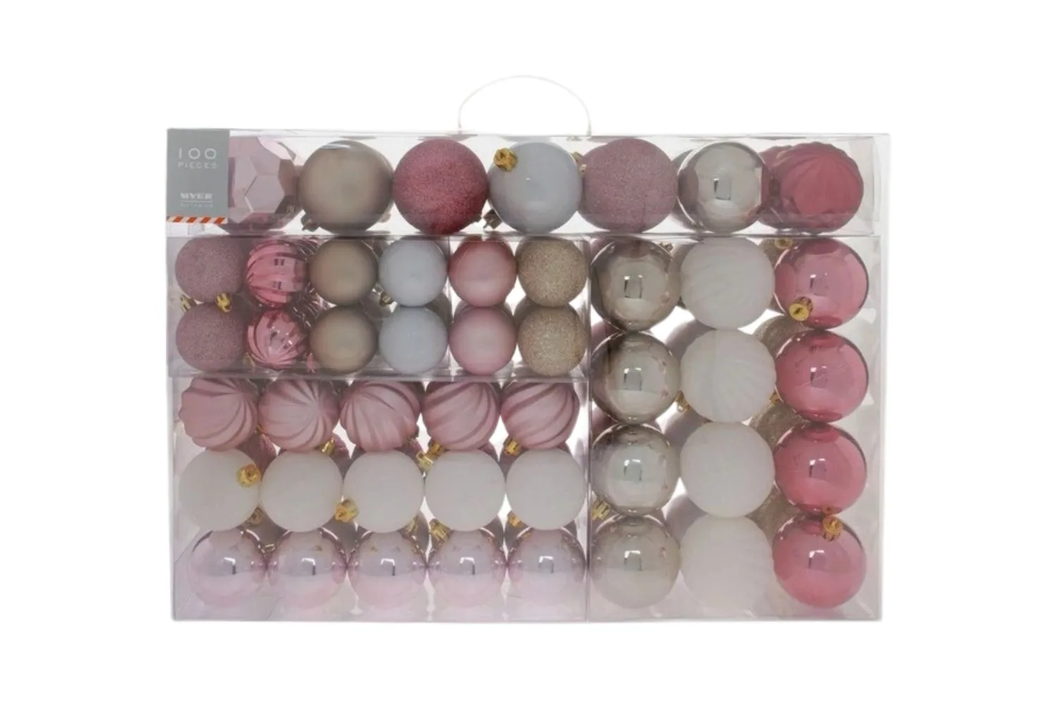 luxe assorted shatter resistant baubles