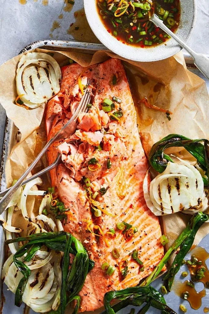 salmon-citrus-dressing-fennel