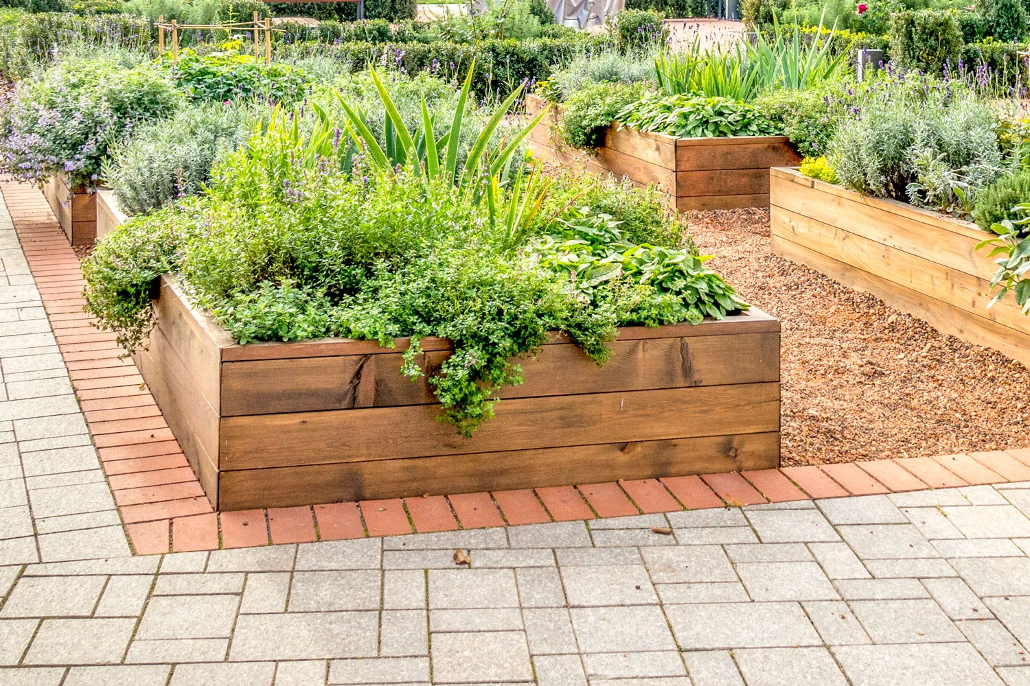 Different types of mulch may be suited to different parts of the garden.