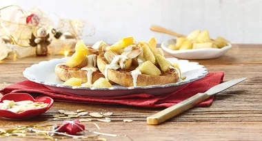 Cinnamon apple muffins