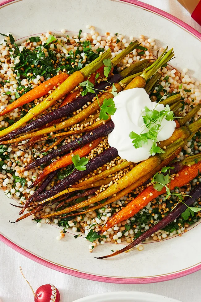 roast carrot salad