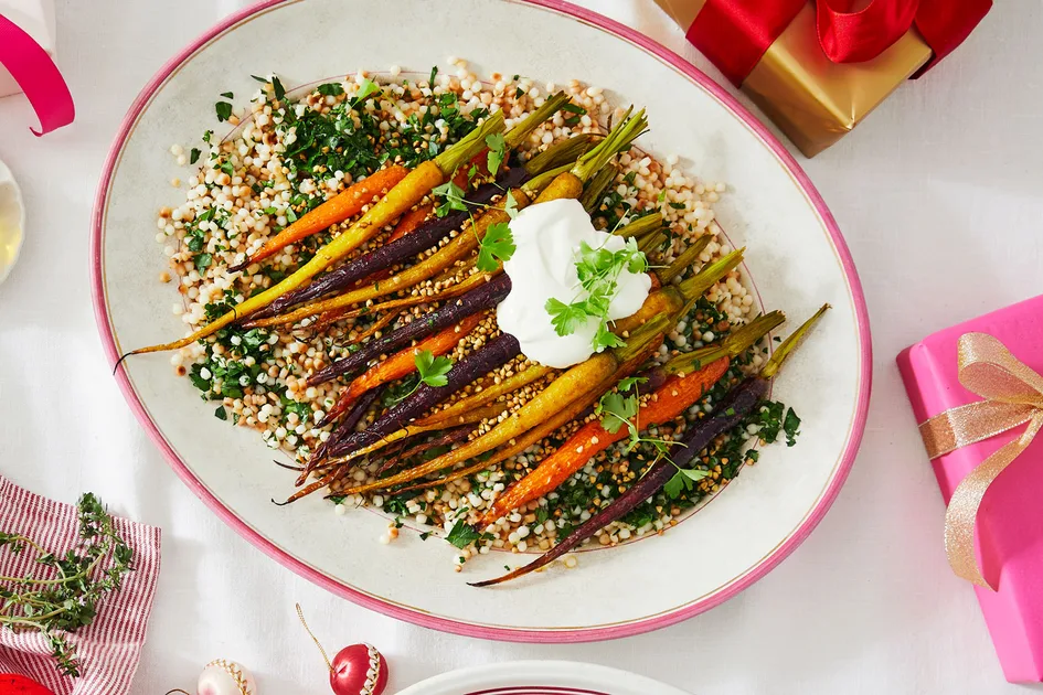 Roast Carrot Salad With Lemon And Grains Recipe Recipe - Better Homes & Gardens Australia