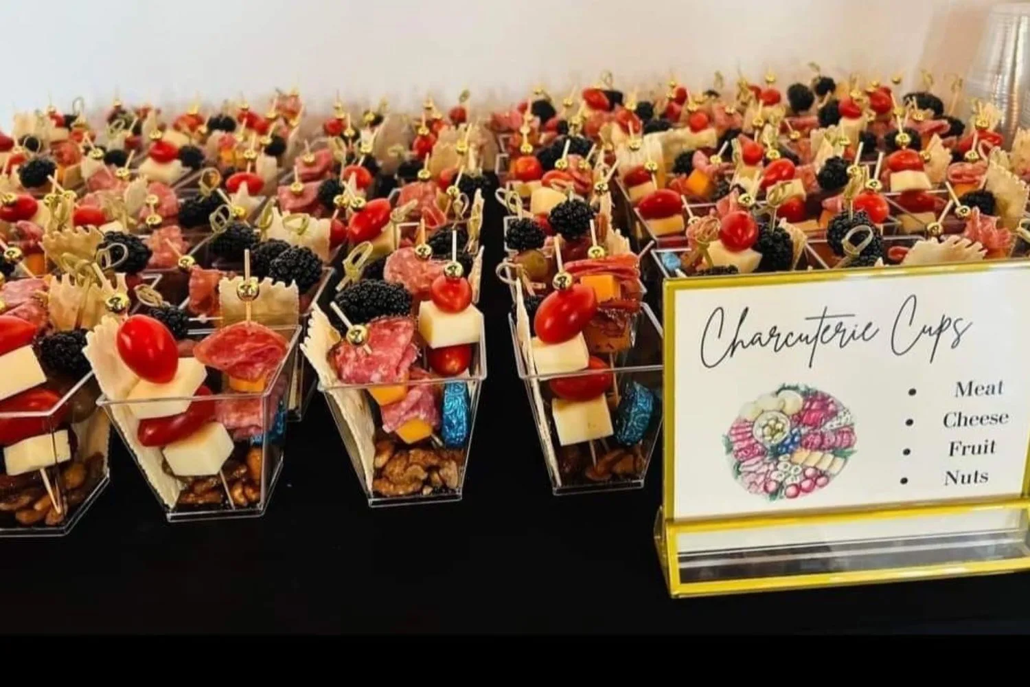 These DIY Charcuterie Cups are perfect for your next big party