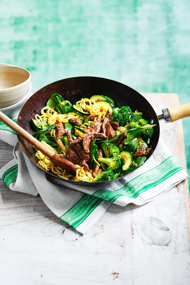 Honey soy beef