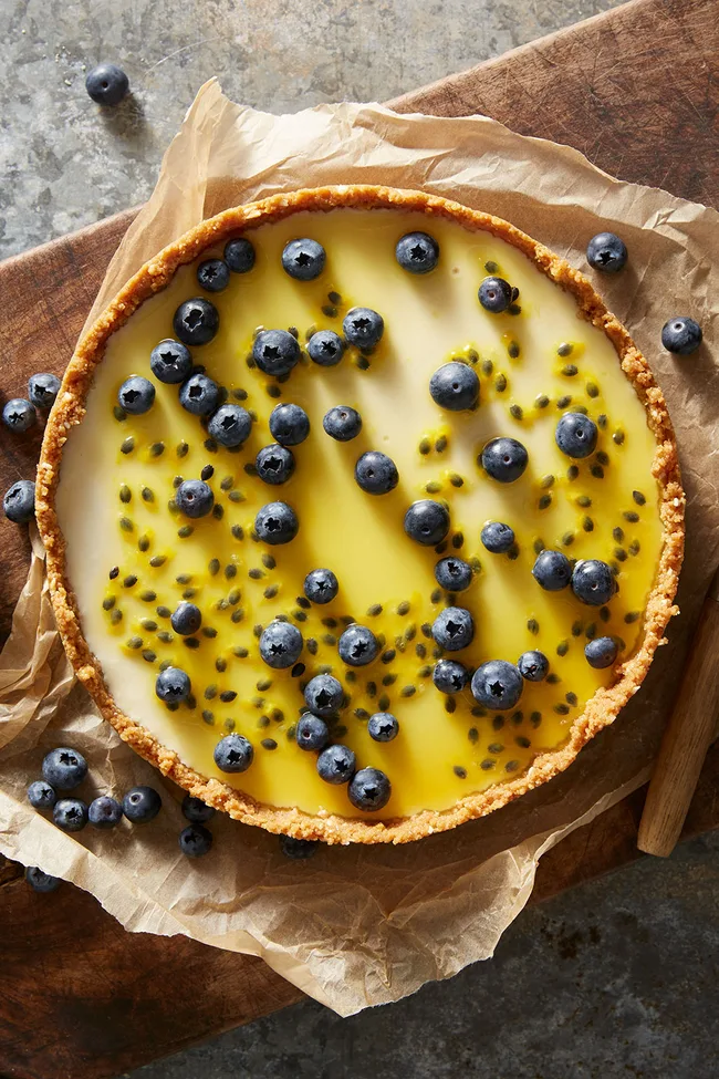 Ricotta honey tart