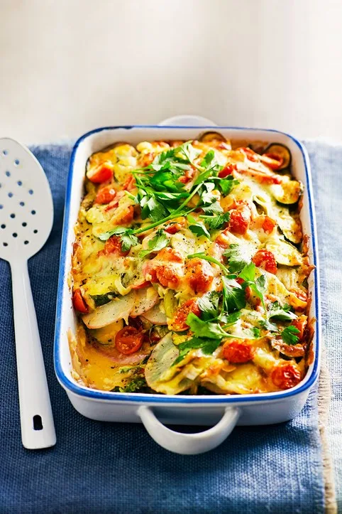 green-vegie-tray-bake