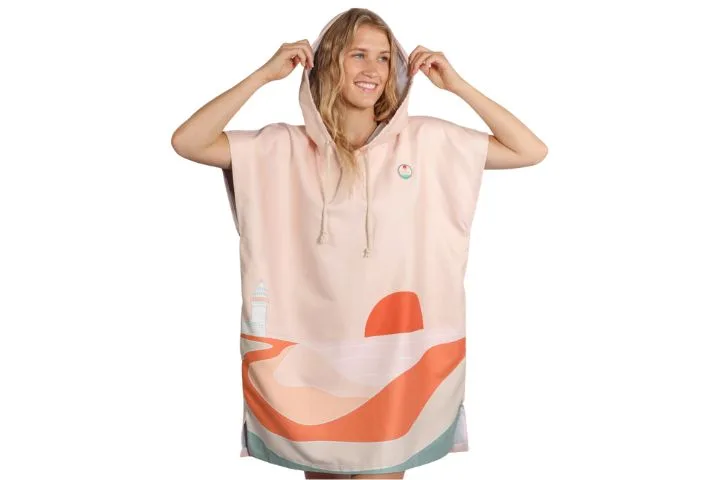 Hardtofind Poncho hooded towel