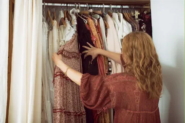 Declutter your wardrobe with this time-saving hack