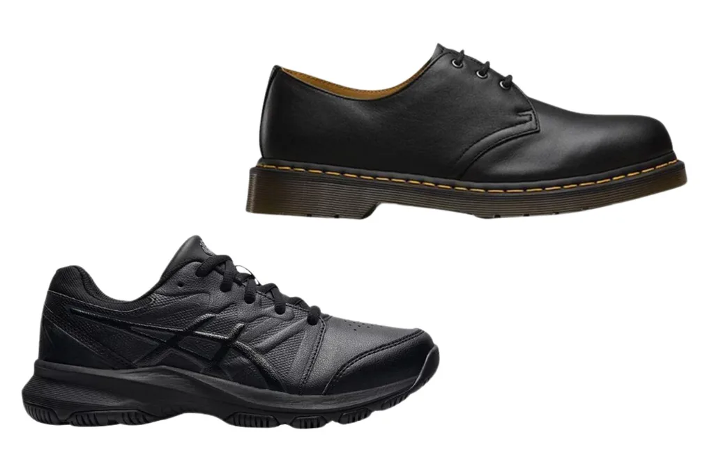 asics dr martens school shoes