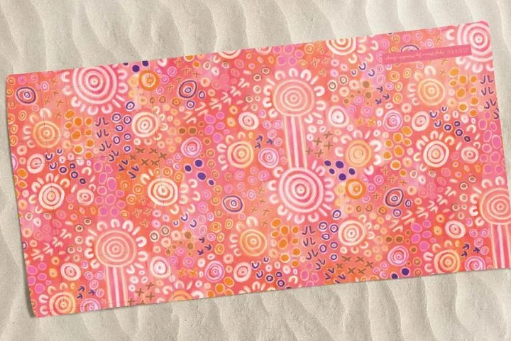 Yarn Marketplace Ngayt poonan beach towel