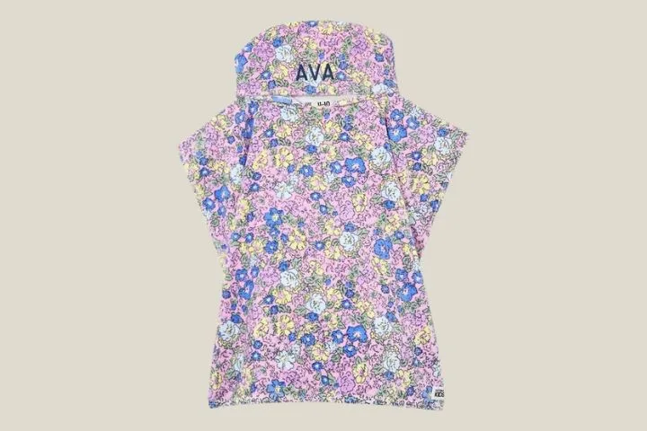 Cotton on personalised hooded towel