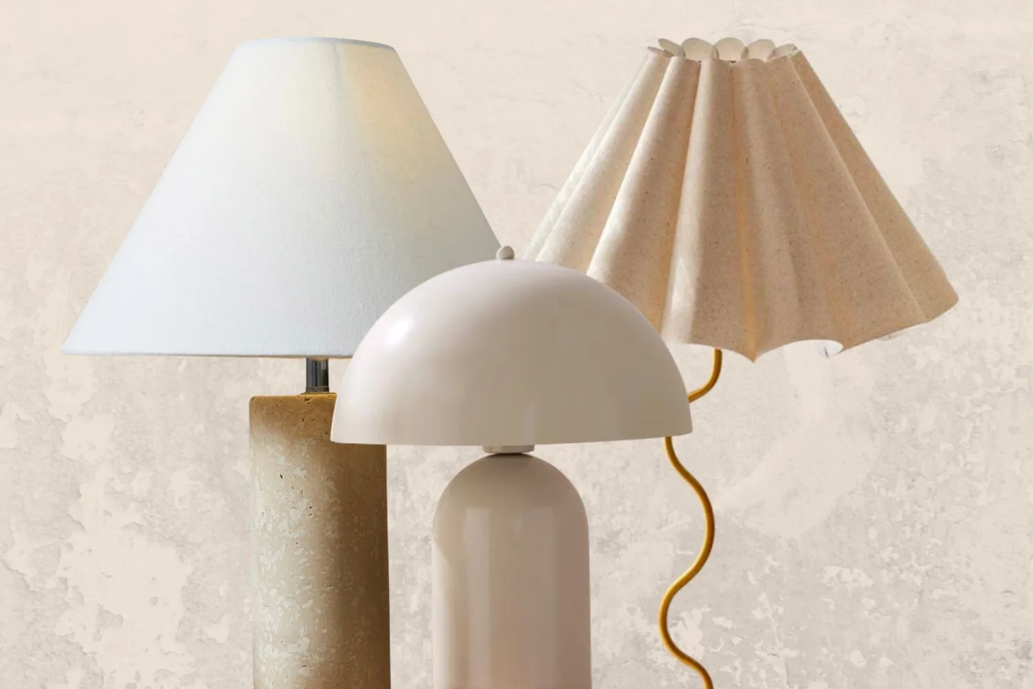 Complete your bedroom decor with these bedside table lamps