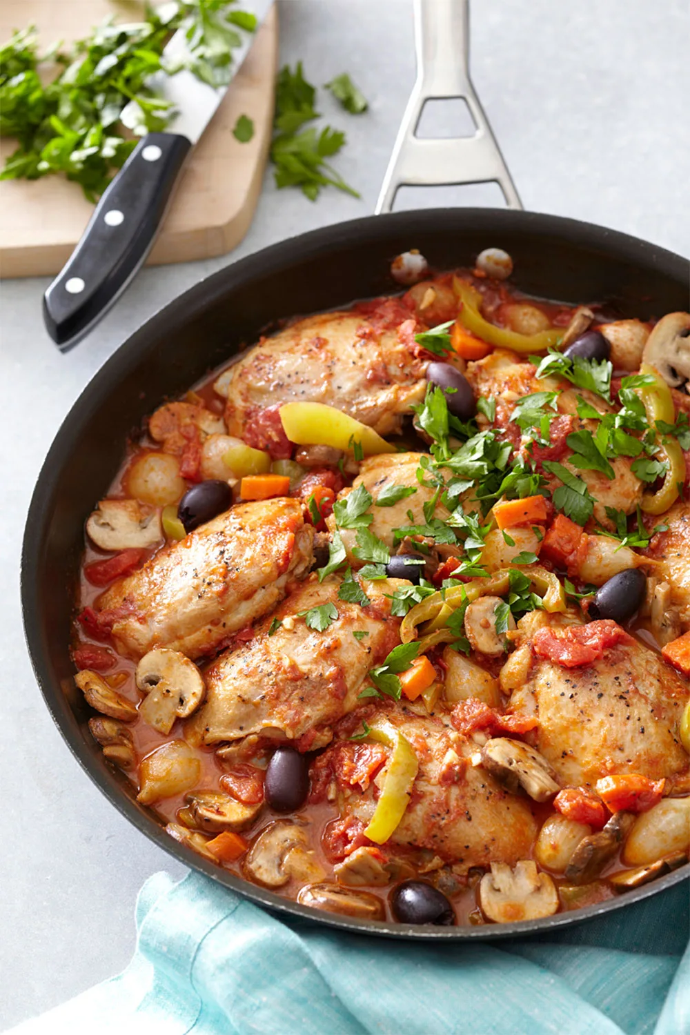 Chicken cacciatore
