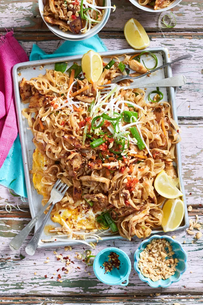 Chicken pad Thai