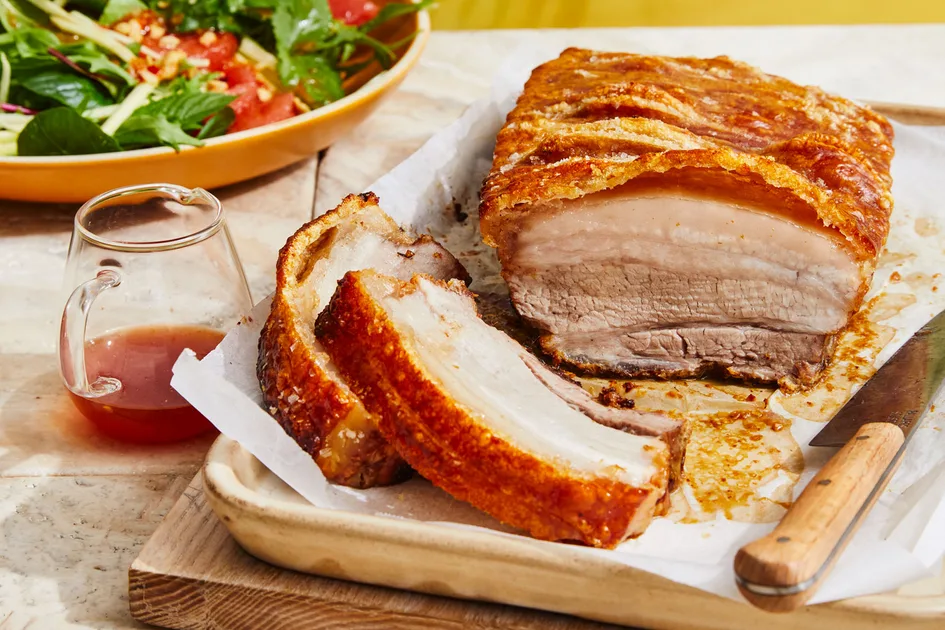 Lemongrass Pork Belly With Green Mango Salad Recipe - Better Homes & Gardens Australia