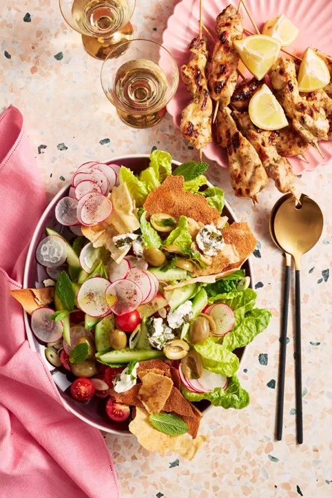 chicken-fattoush