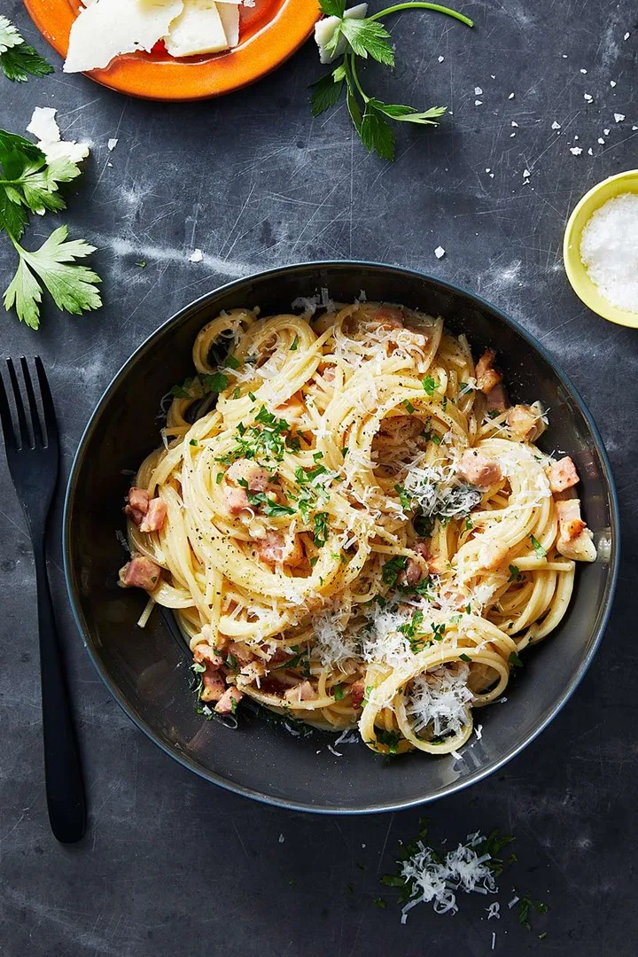 carbonara easy dinner idea