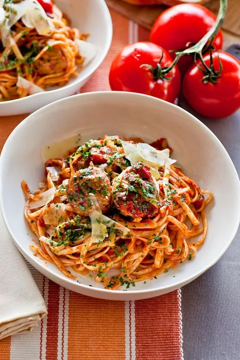 tuscan meatballs with pork mince
