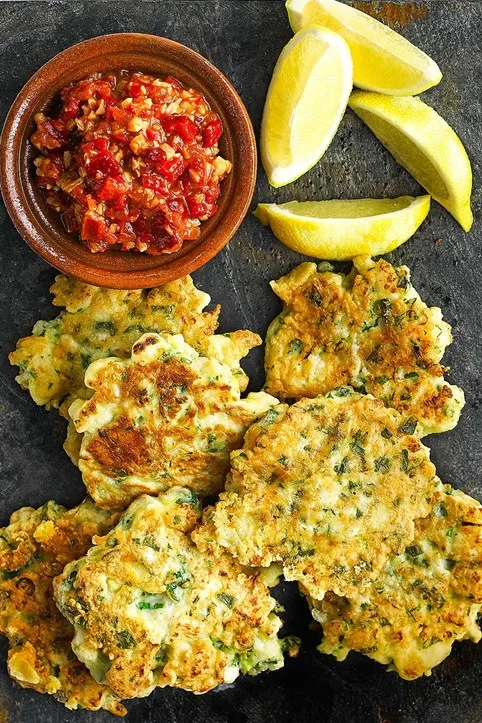 cauliflower-fritters