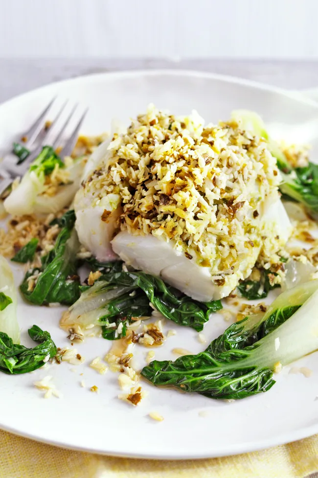 coconut ginger fish parcels