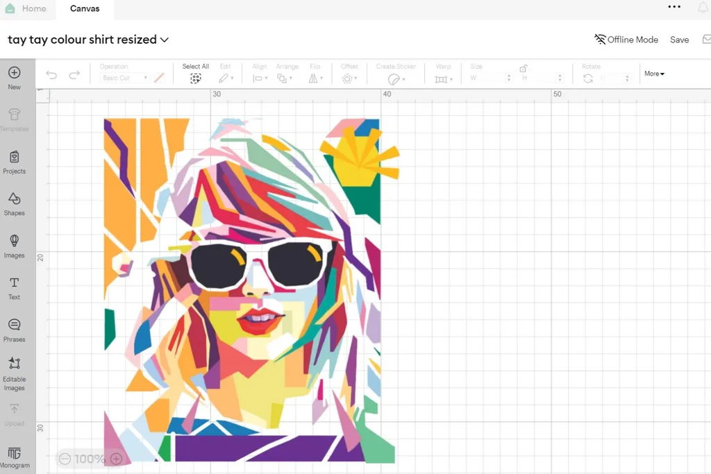 upload design into design space app