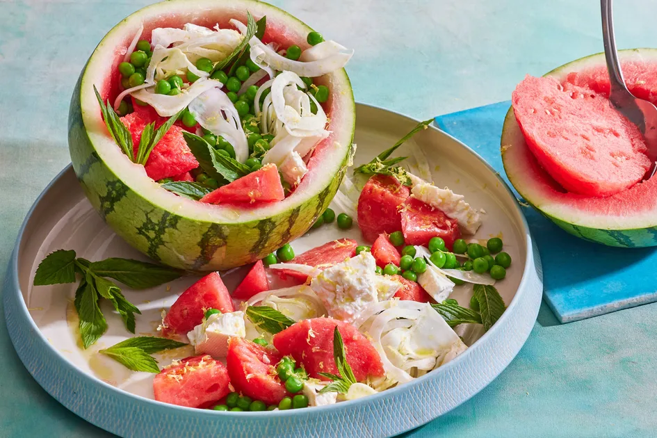 Colin's Watermelon and Feta Salad Recipe - Better Homes & Gardens Australia